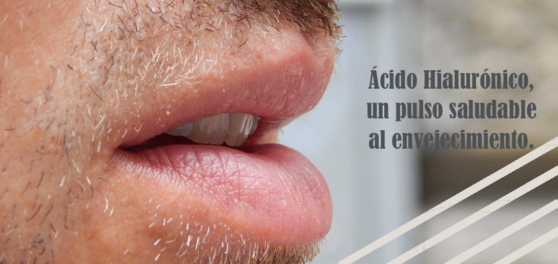 Relleno y aumento de volumen en labios masculinos